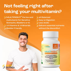 SUNN BIOLABS Multiright bottle pour demonstrates easy daily intake