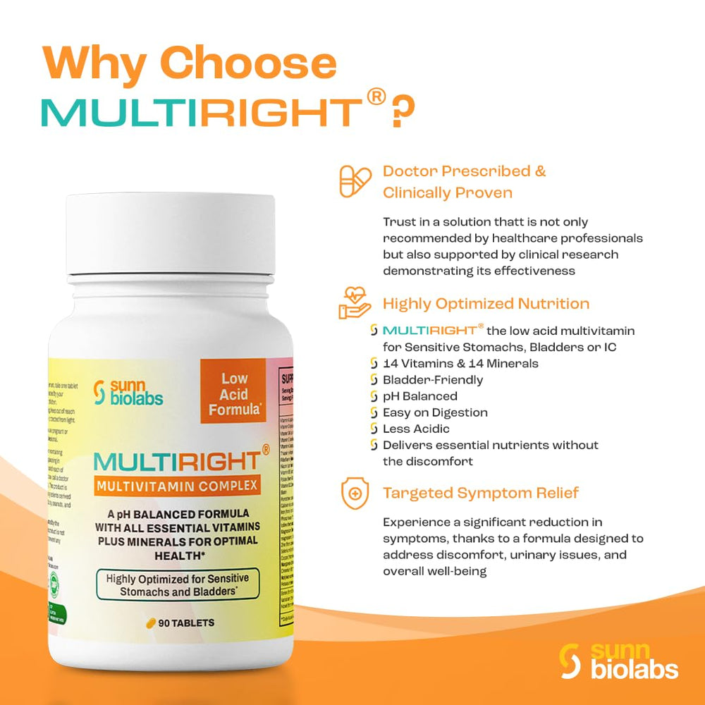 SUNN BIOLABS Multiright on a shelf display conveys brand reliability