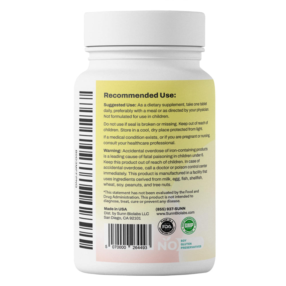 SUNN BIOLABS Multiright three-month pack highlights value