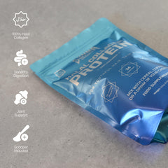 SUNNA SUPPLEMENTS Type 1 and 3 collagen peptides for healthier hair and nails.