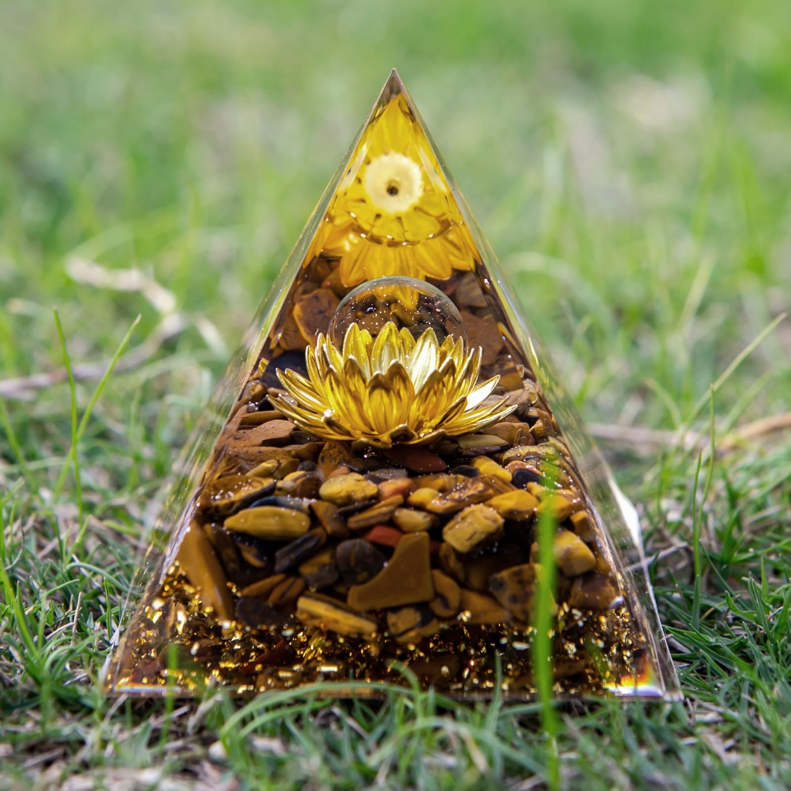 Sunnlejw Tiger's Eye Stones Luck adds protective, grounding vibes at home
