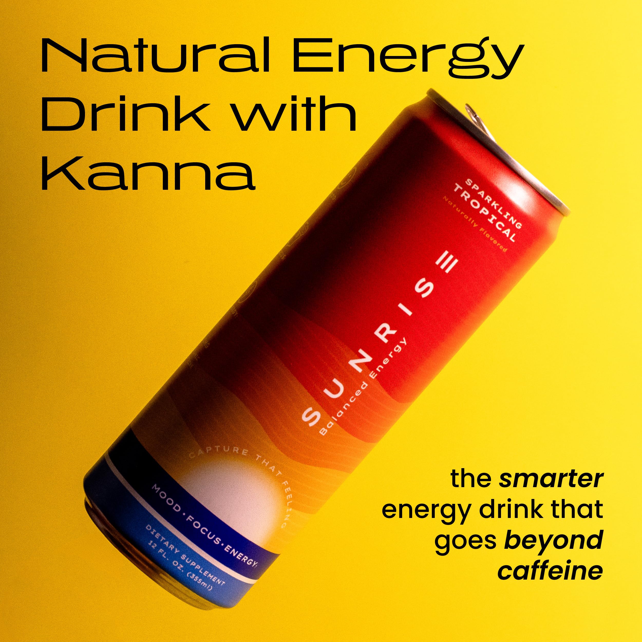 Sunrise Balanced Energy Kanna in fridge ready for quick pick-me-up