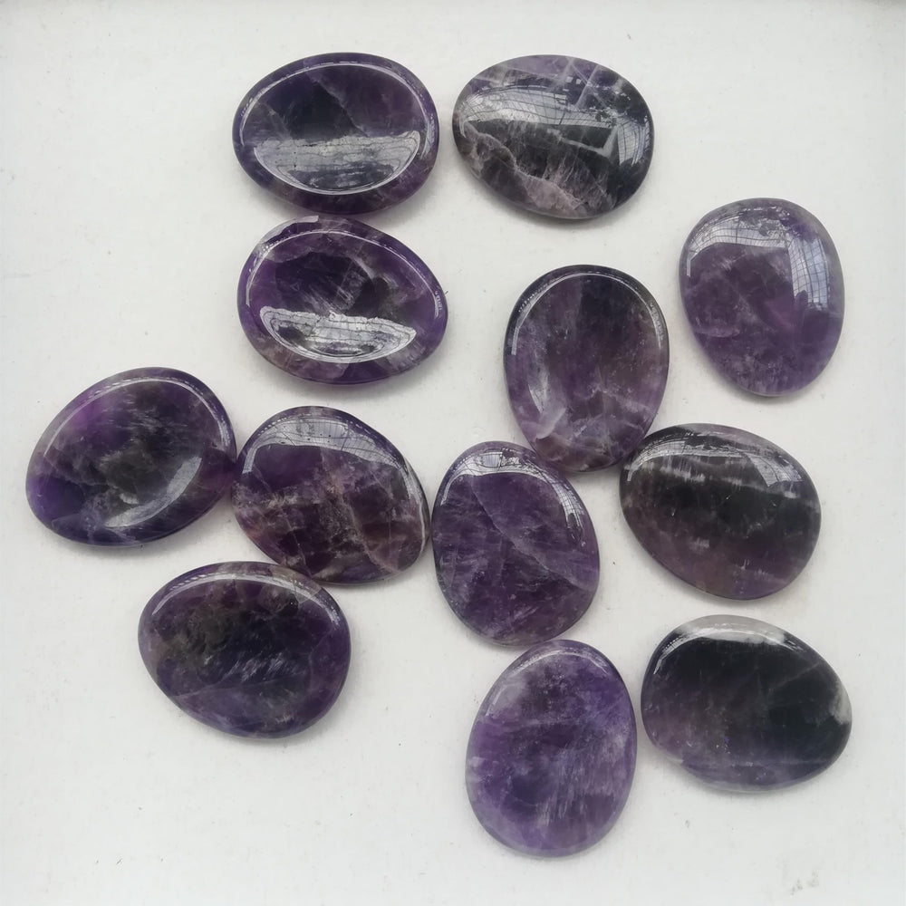 Sunshcat amethyst stone varies in size and color, making each piece one-of-a-kind.