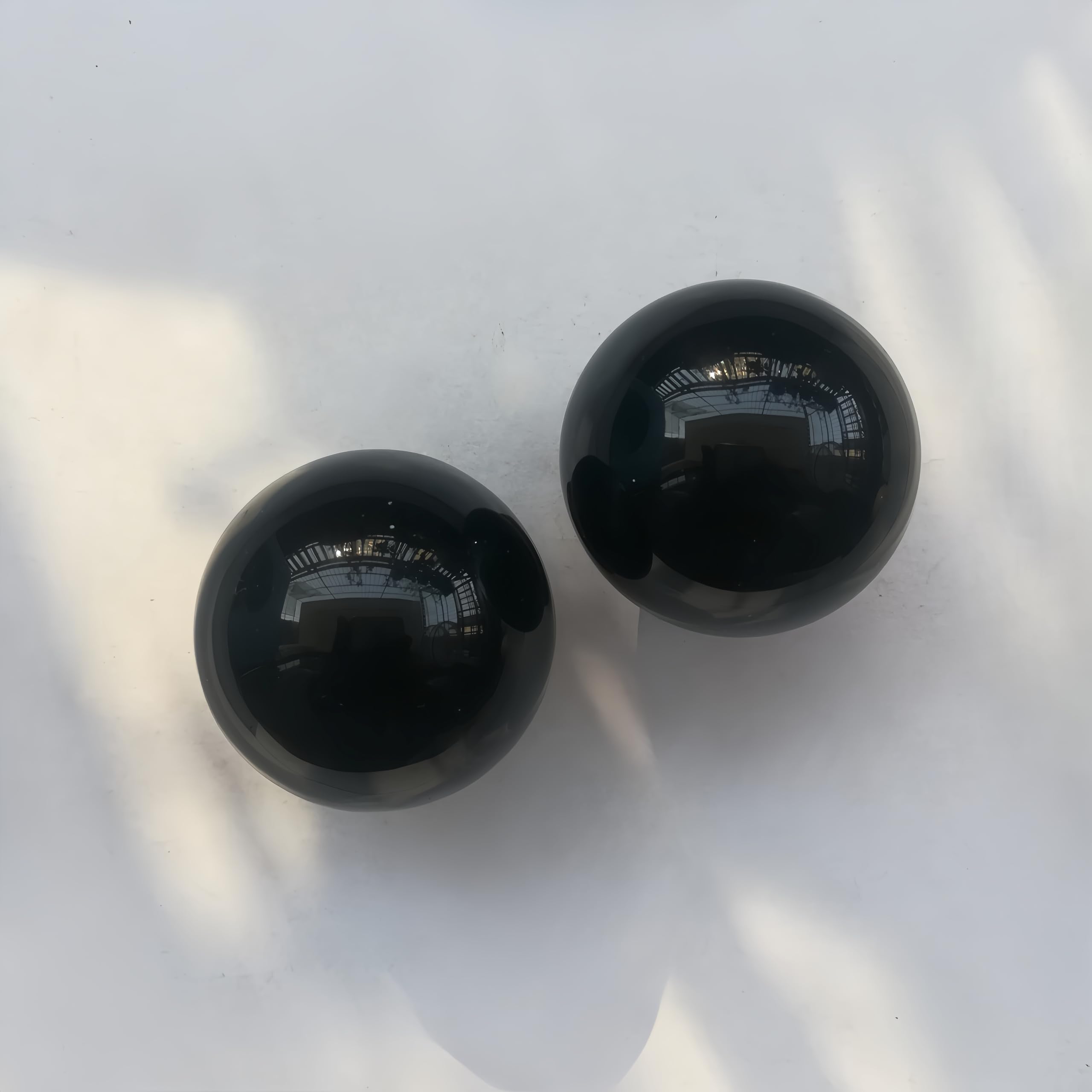 Sunshcat obsidian sphere for scrying and visual meditation practice