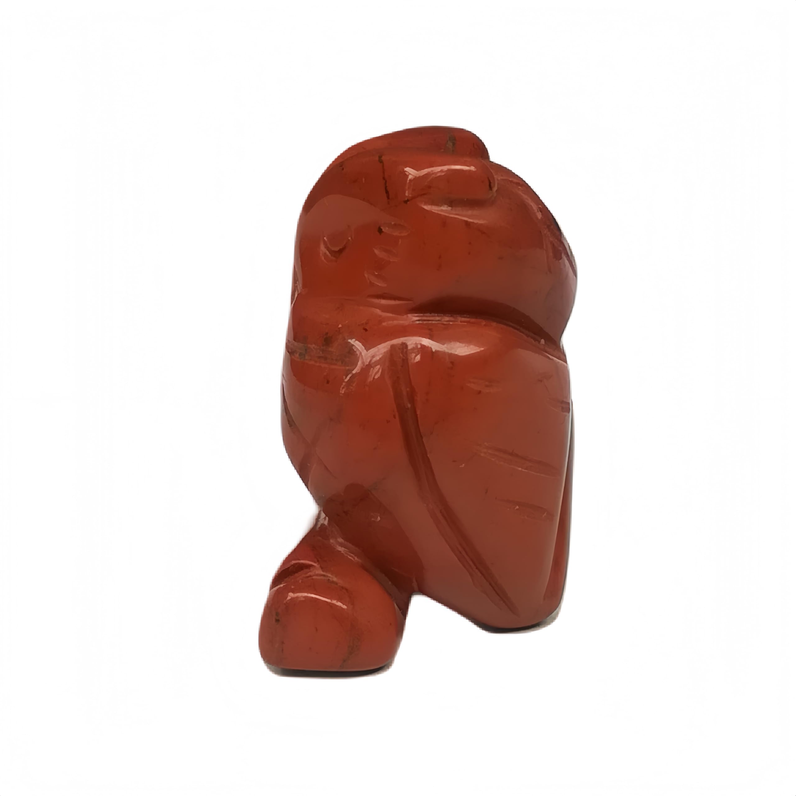 Sunshcat owl healing stone aids focus during meditation and yoga sessions