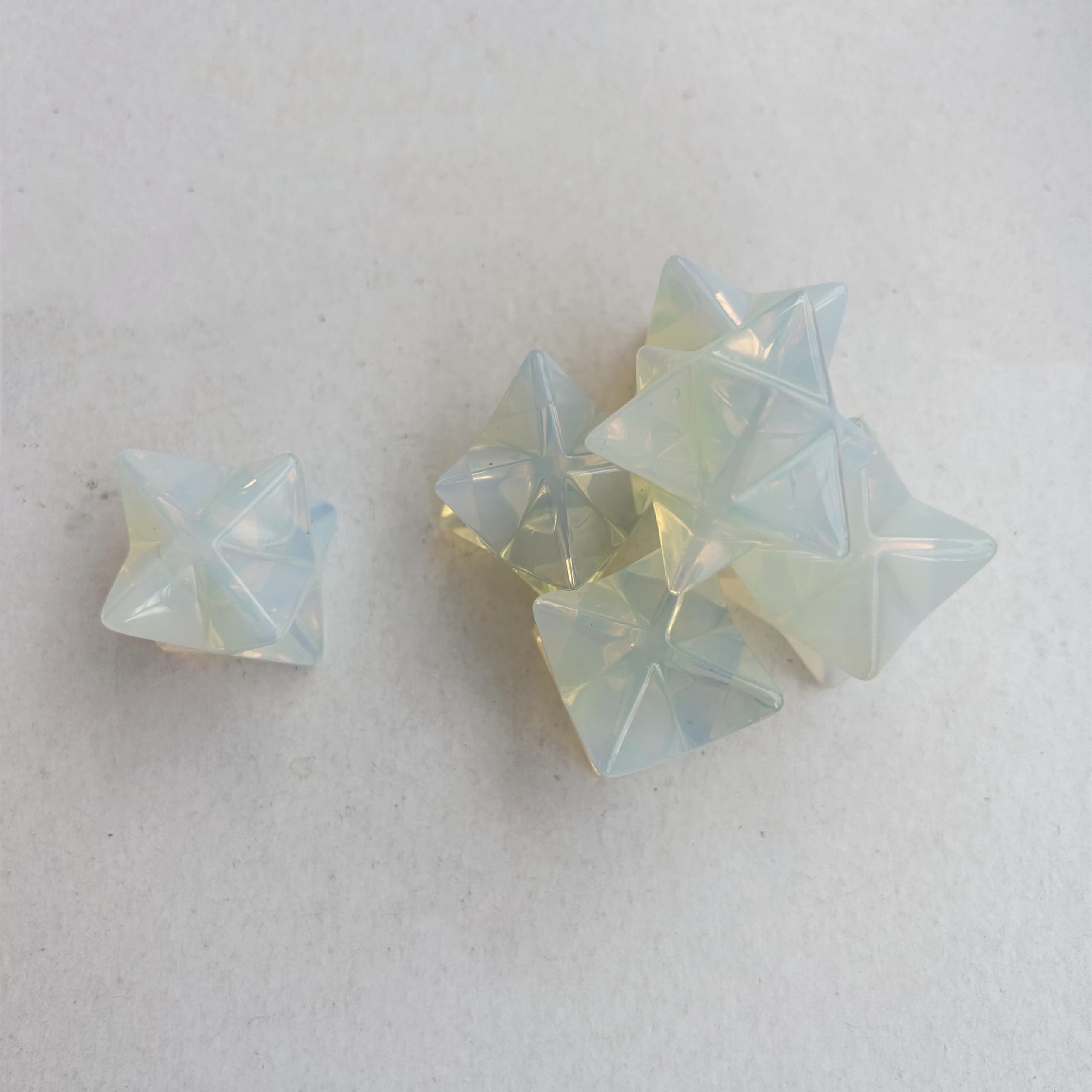 Sunshcat opalite Merkaba gift-pack crystal suitable for meaningful gifting.