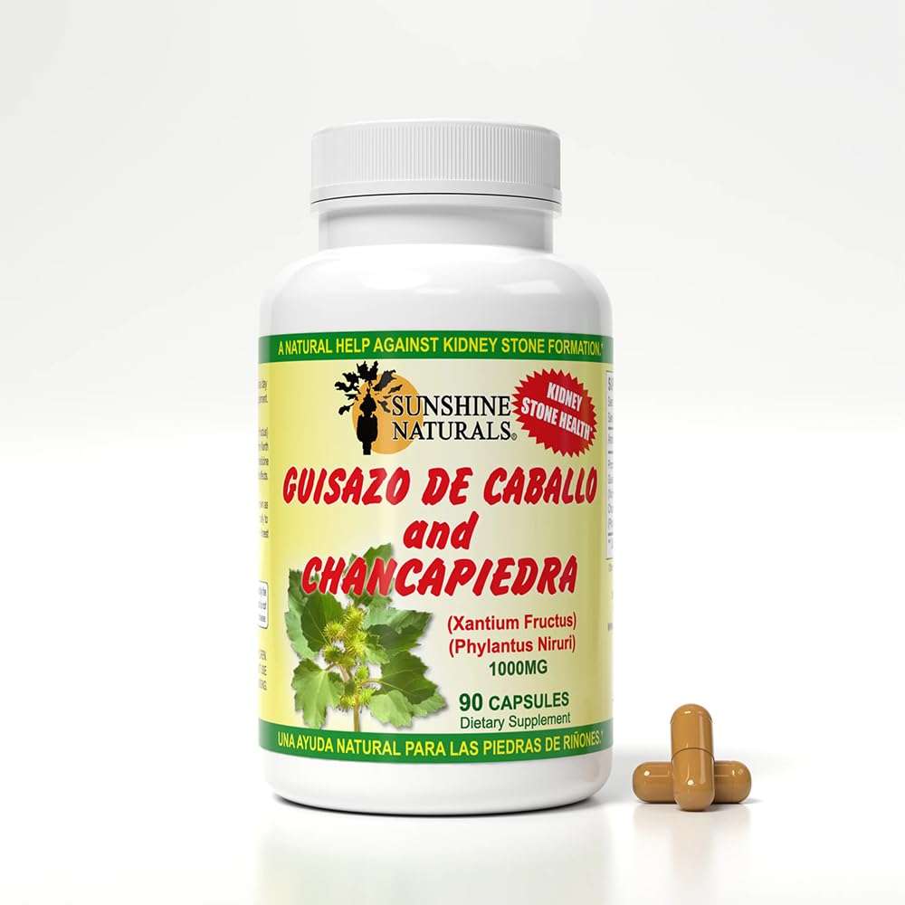 Sunshine Naturals pouring capsules suggests easy daily use as part of a wellness routine.