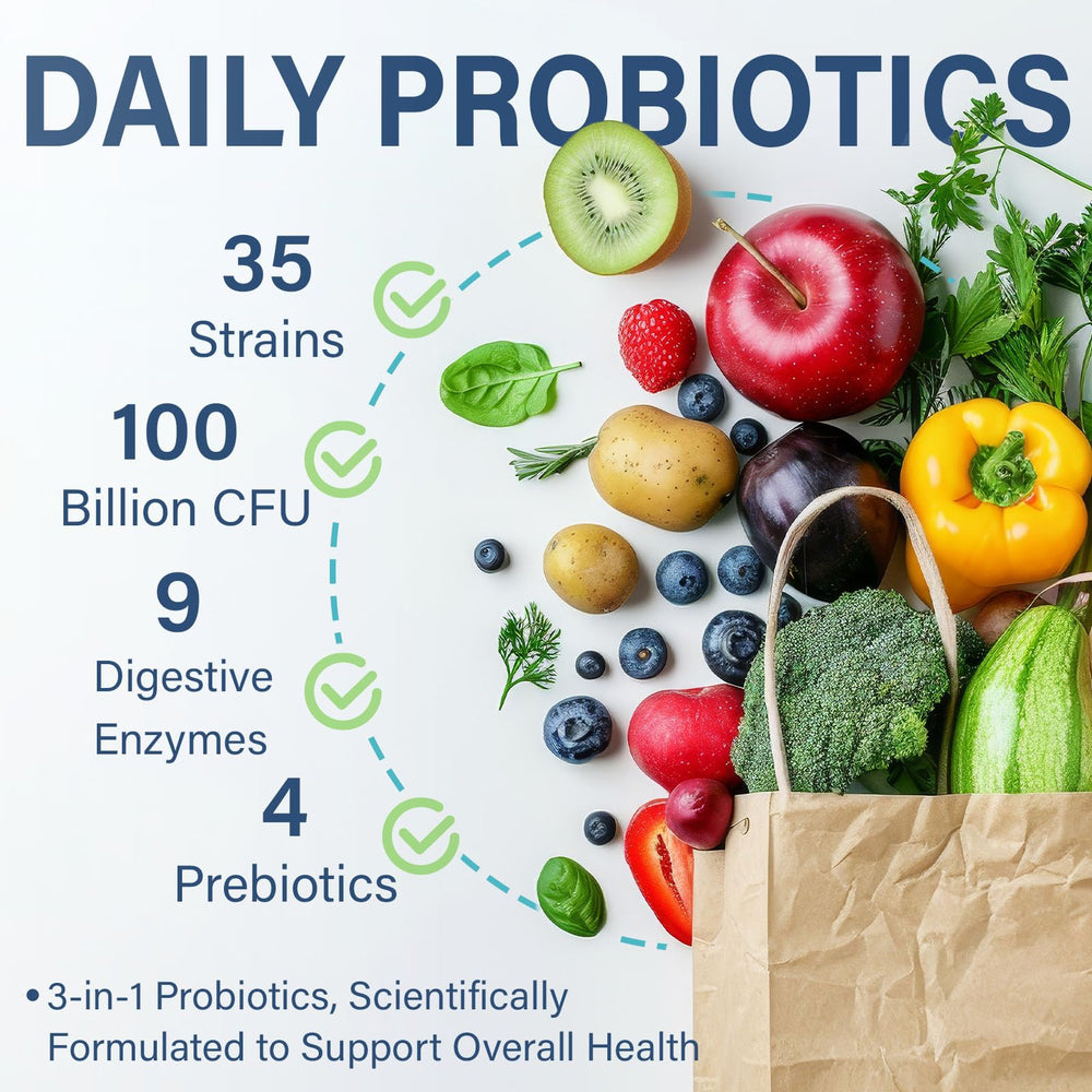 Sunshine & Rain probiotic bottle being opened for convenient daily use.