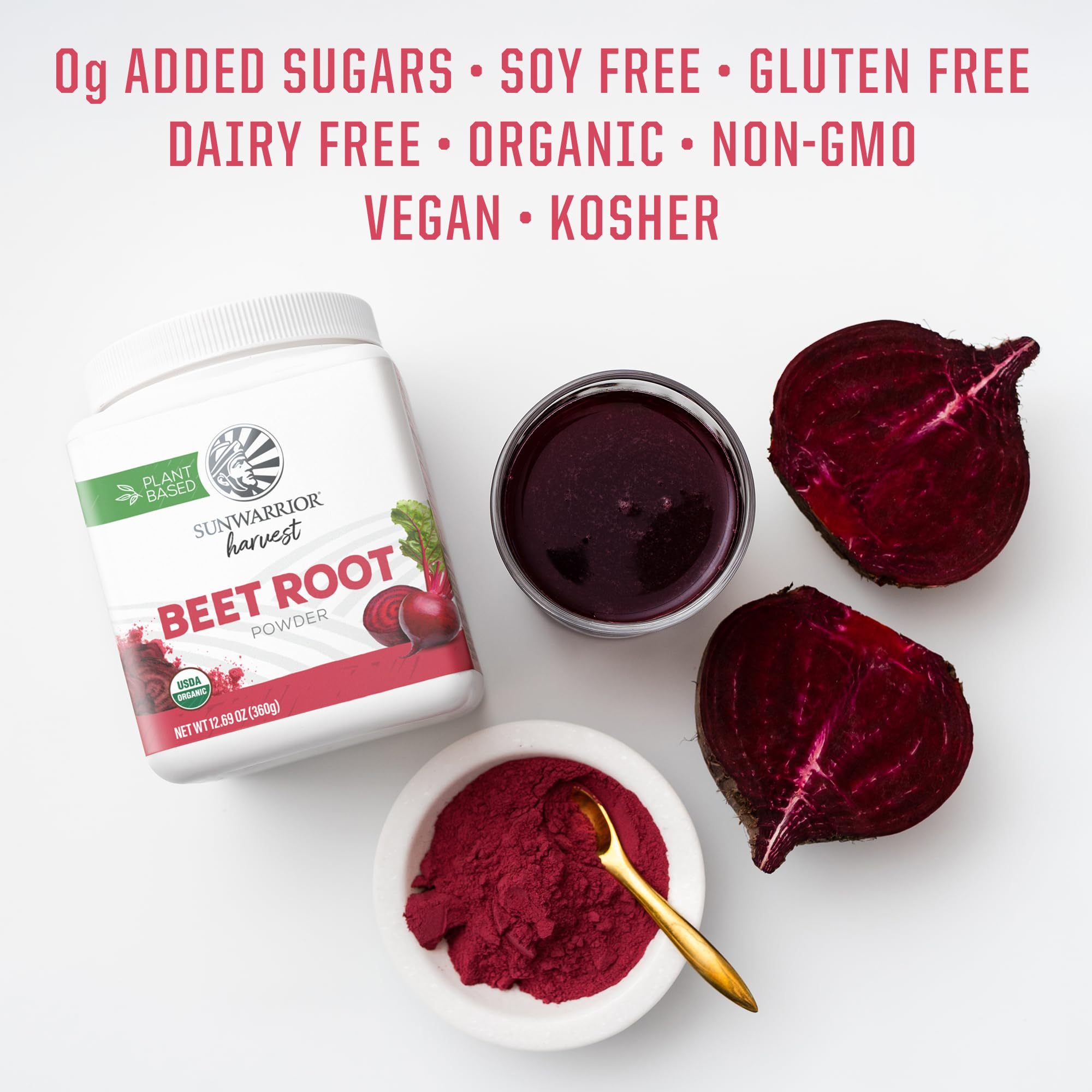 Beet root powder used in baking applications with natural color
