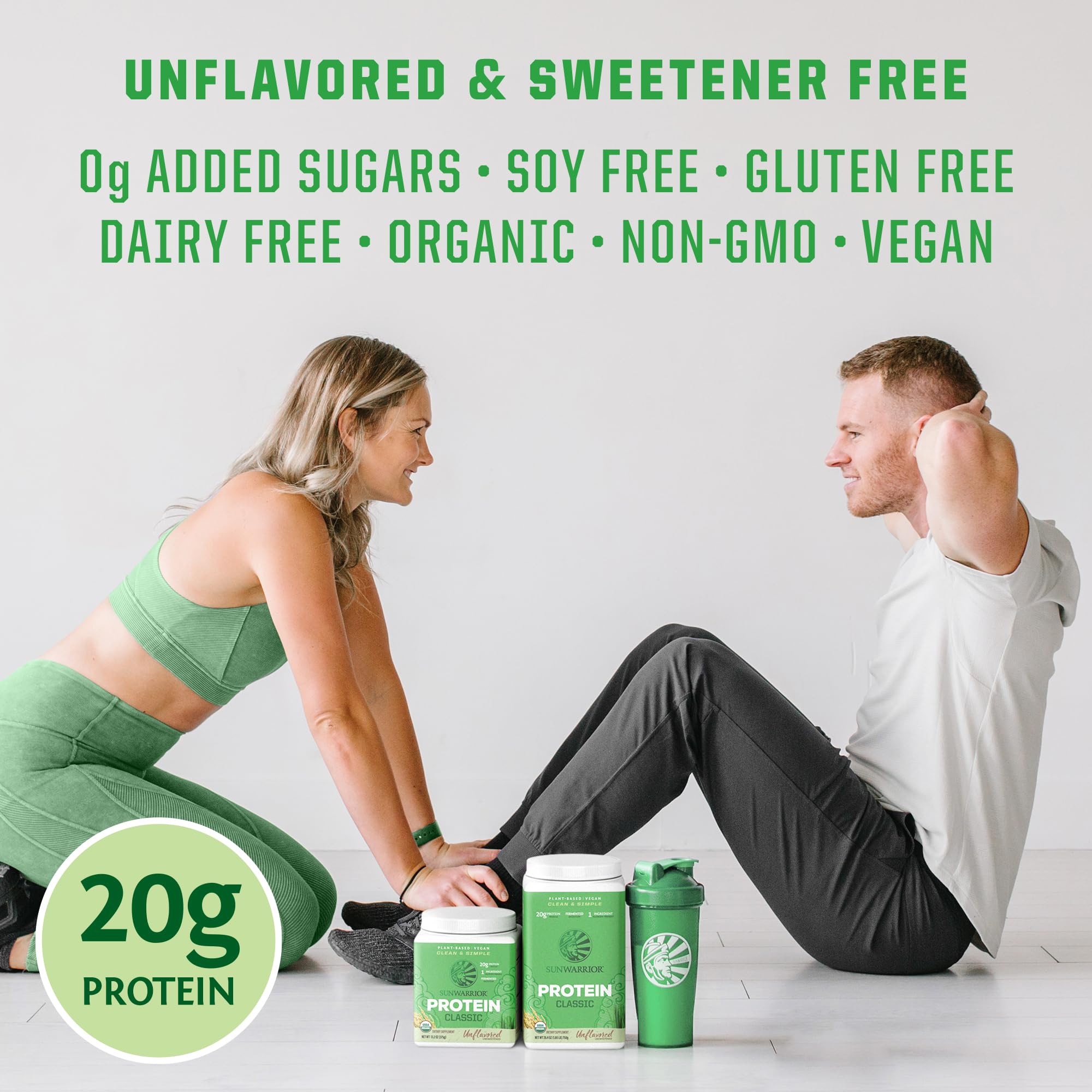 Sunwarrior Brown Rice Protein endosperm-bran emphasizes whole-grain nutrition