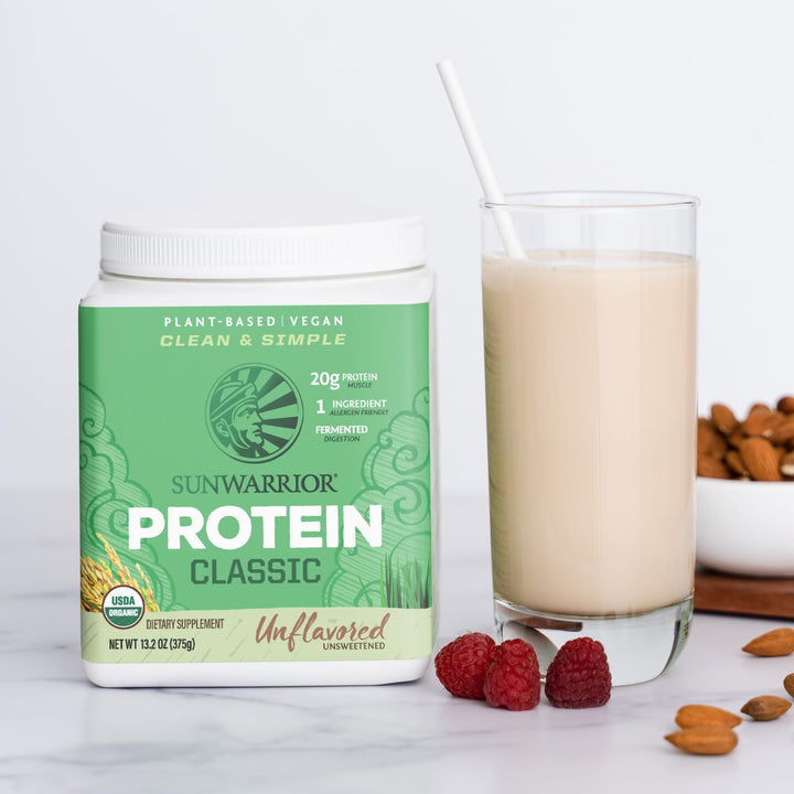Sunwarrior Brown Rice Protein gluten-free dairy-free benefits for sensitive diets