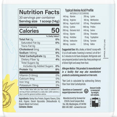 Sunwarrior Clear Protein Refresh glass ready-to-drink pineapple coconut hydration