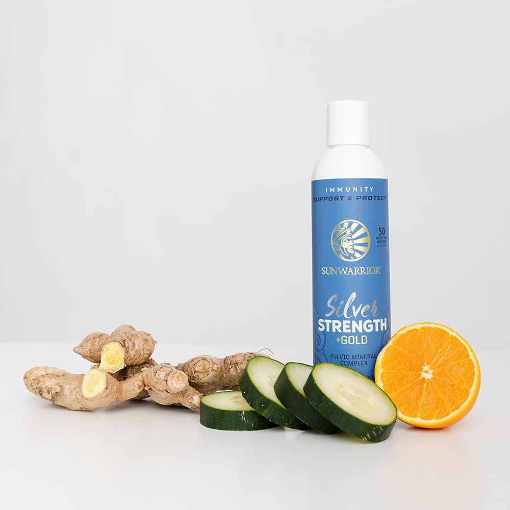 Sunwarrior Fulvic Acid Complex packaging highlights eco-conscious design.