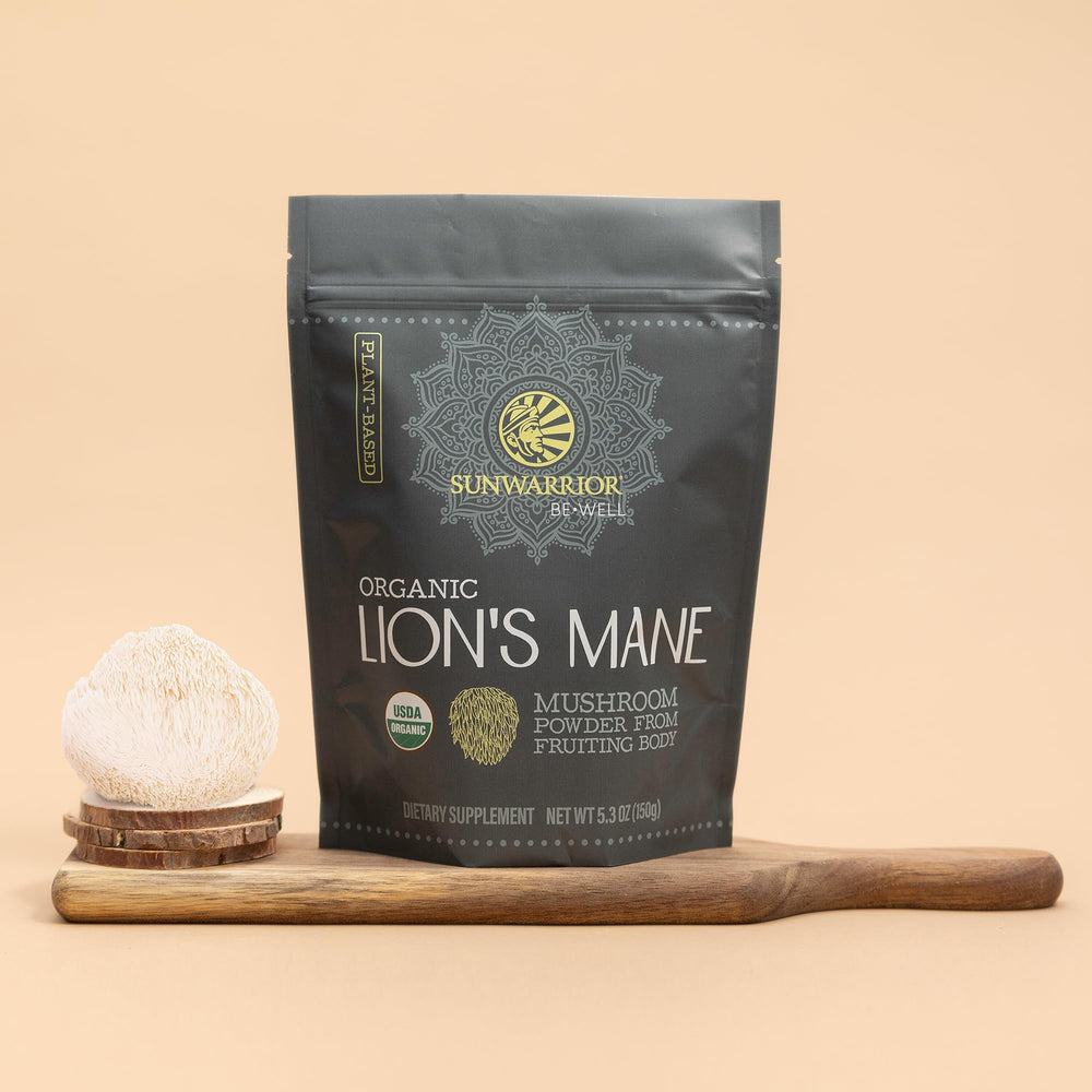 Sunwarrior Lions Mane Powder boosts baking versatility with healthy add-ins.