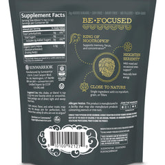 Sunwarrior Lions Mane Powder added to smoothies boosts focus and energy.