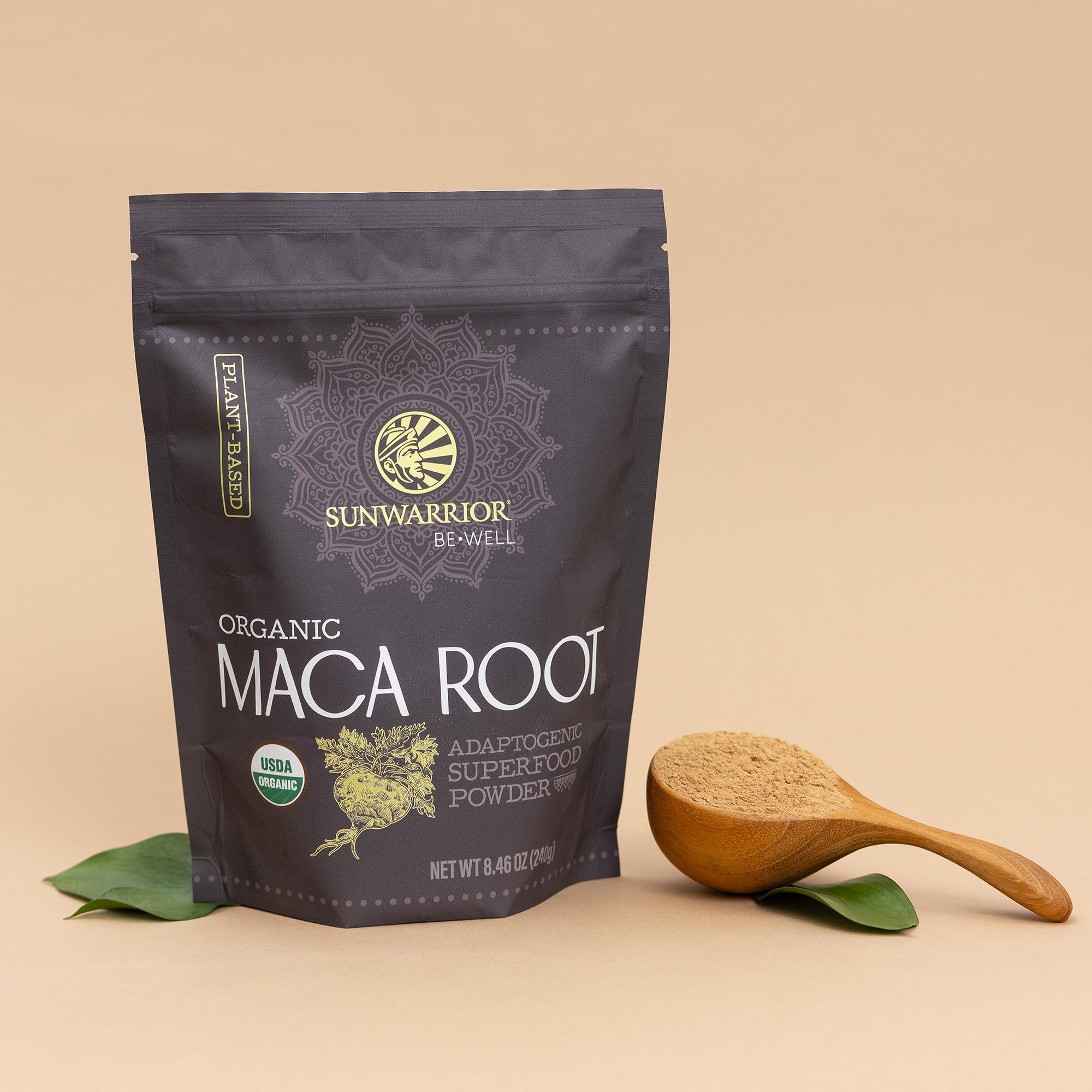 Sunwarrior Maca Yellow Oatmeal bowl with nutrient-dense boost
