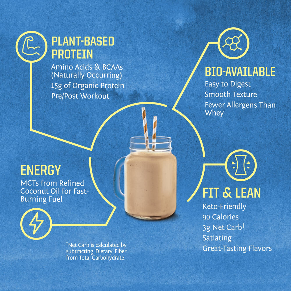 Sunwarrior maple aroma bottle inviting scent for plant-based protein.