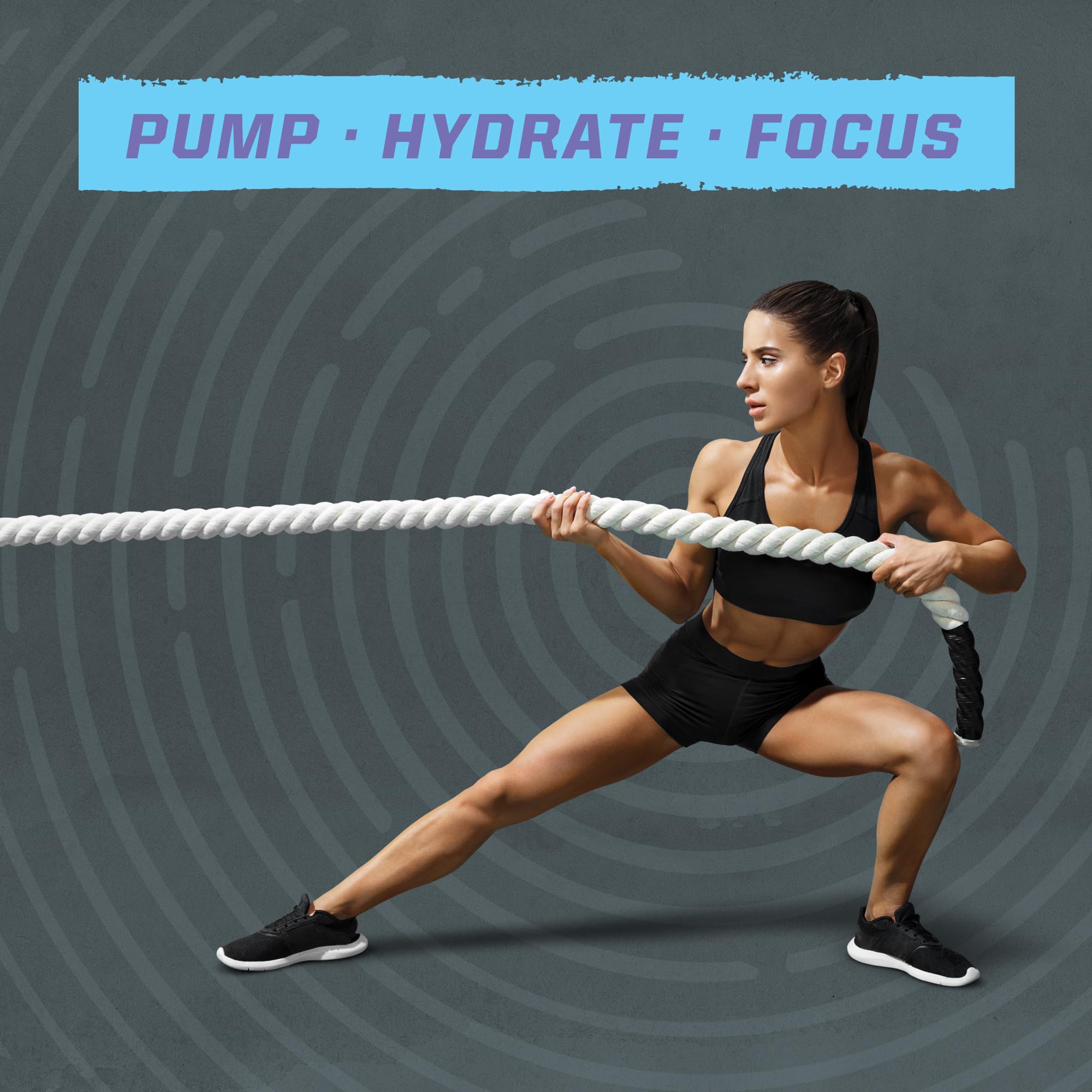 Sunwarrior Pre-Workout athlete in training illustrates routine pre-workout use.