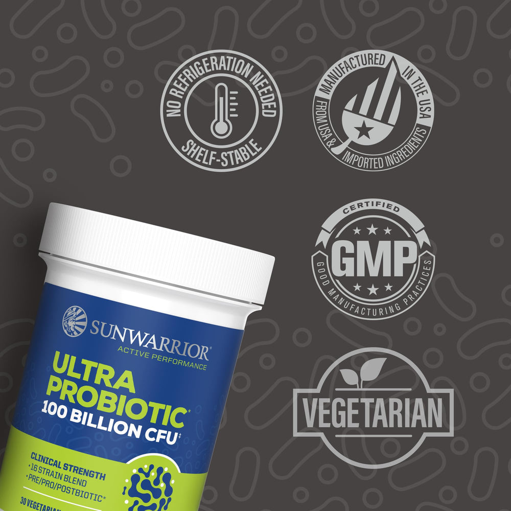 Sunwarrior prebiotics and postbiotics support gut-friendly fermentation and absorption.