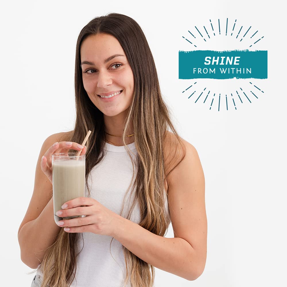 Sunwarrior silica-based vegan collagen formula for hair and skin.