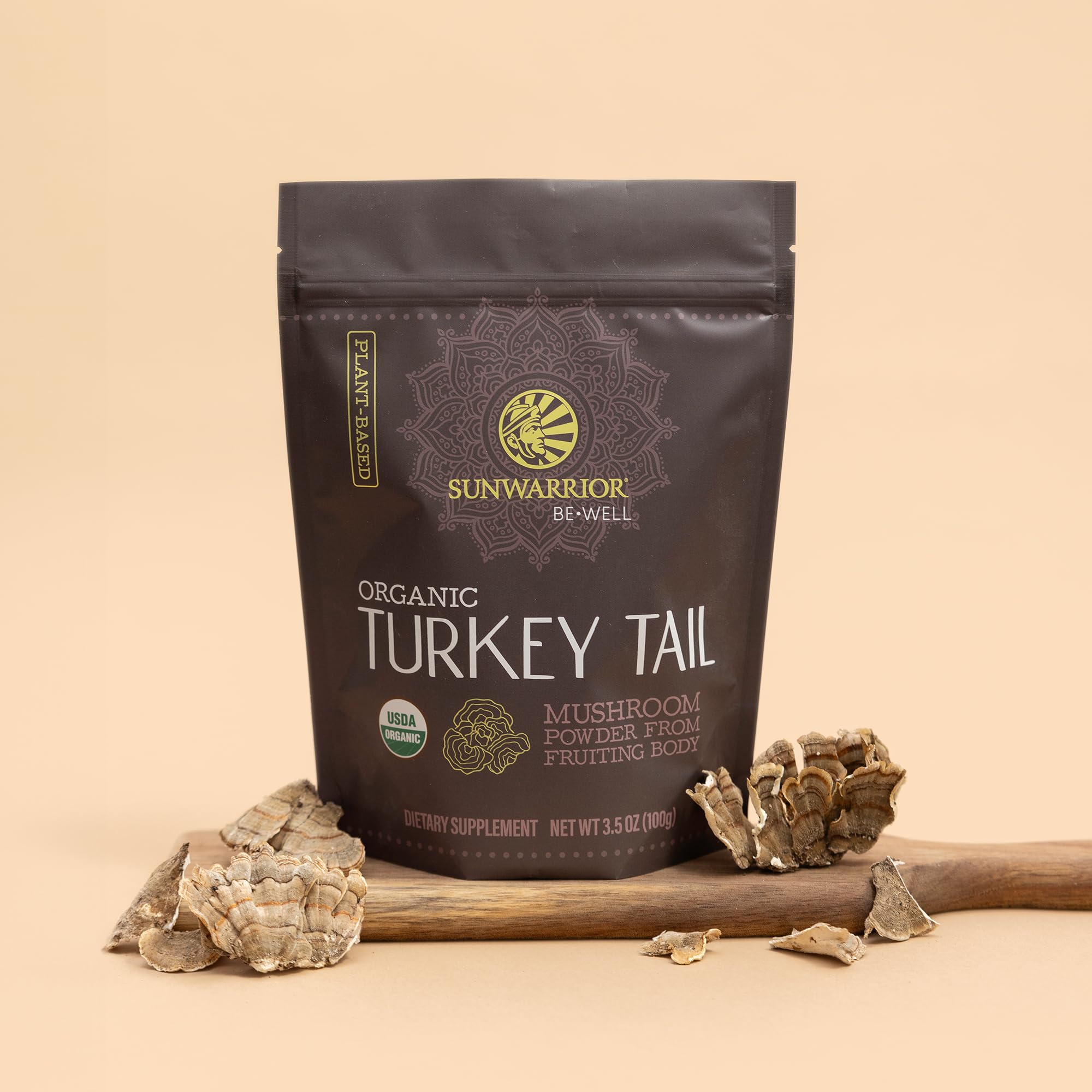 Sunwarrior Turkey Tail powder featured in no-bake bites and soups.
