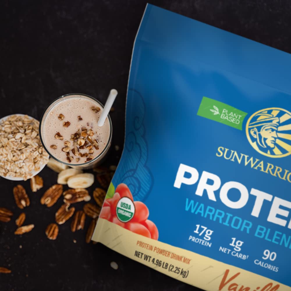 Sunwarrior vanilla protein gluten-free certification supports allergen-aware shoppers
