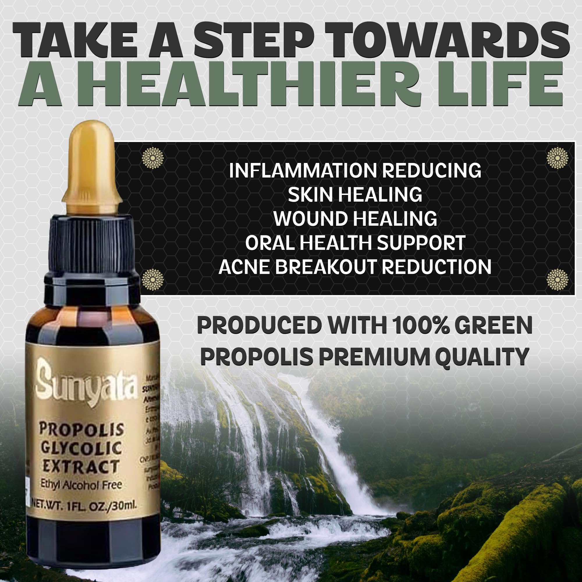 Sunyata maceration 43-45 percent concentrate emphasizes a strong extract profile.