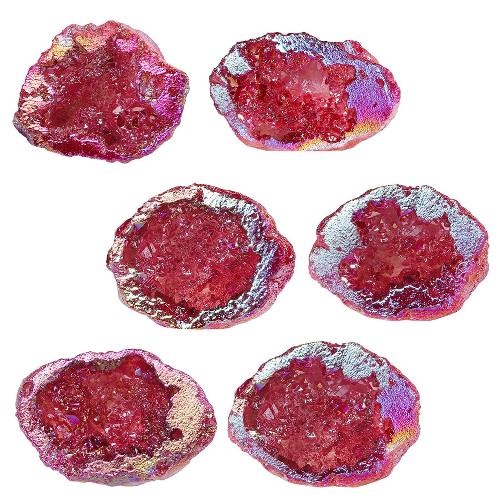 SUNYIK crystal cluster shines on a desk, enhancing decor and focus