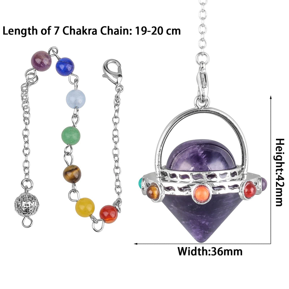 SUNYIK pendulum necklace design blends style with protective energy