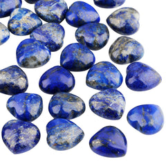 SUNYIK Lapis Lazuli palm stone pack, ten pieces for mindfulness.