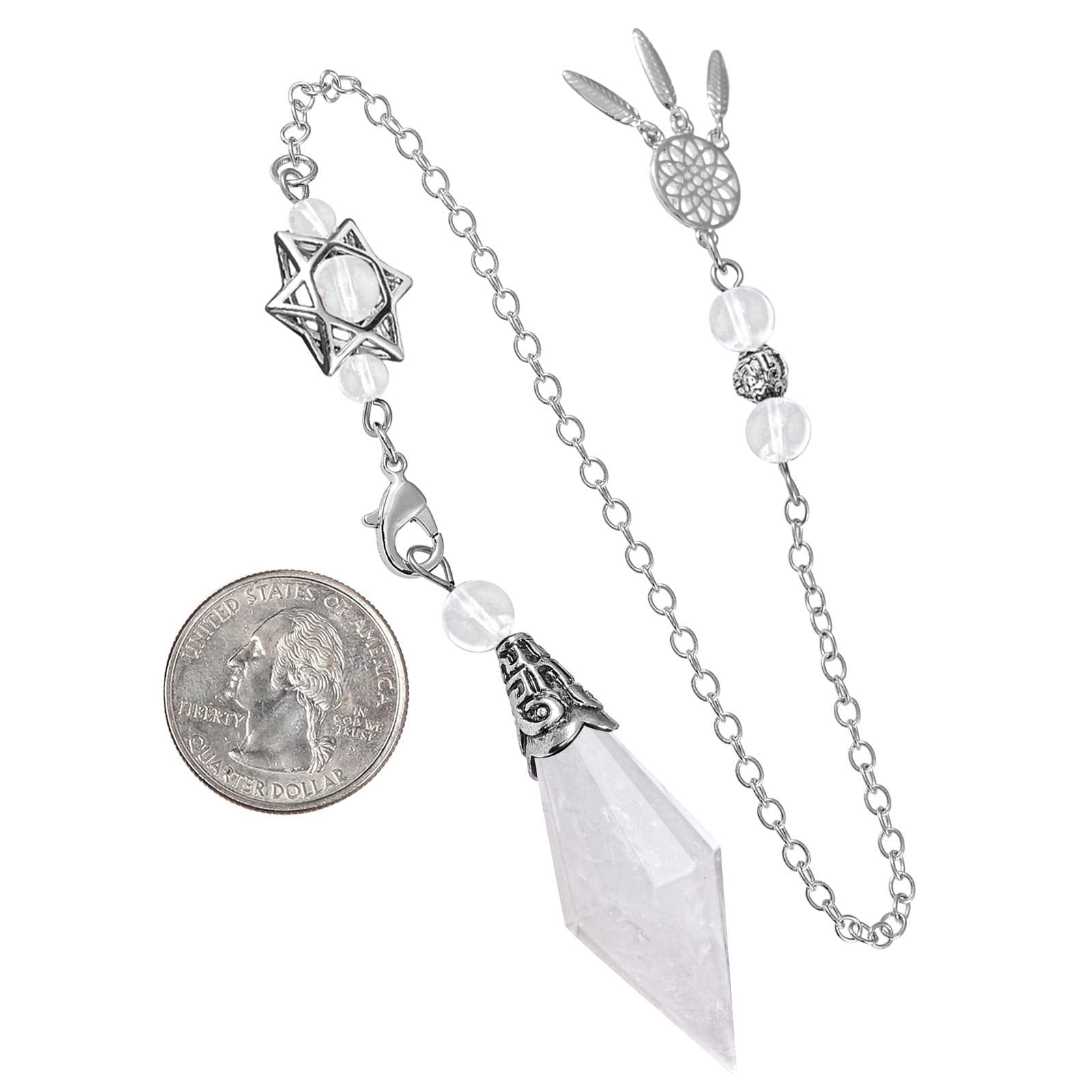 SUNYIK merkaba hexagram star pendant guides and protects.