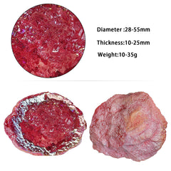 SUNYIK natural rock quartz crystal geode adds natural beauty and calm ambiance