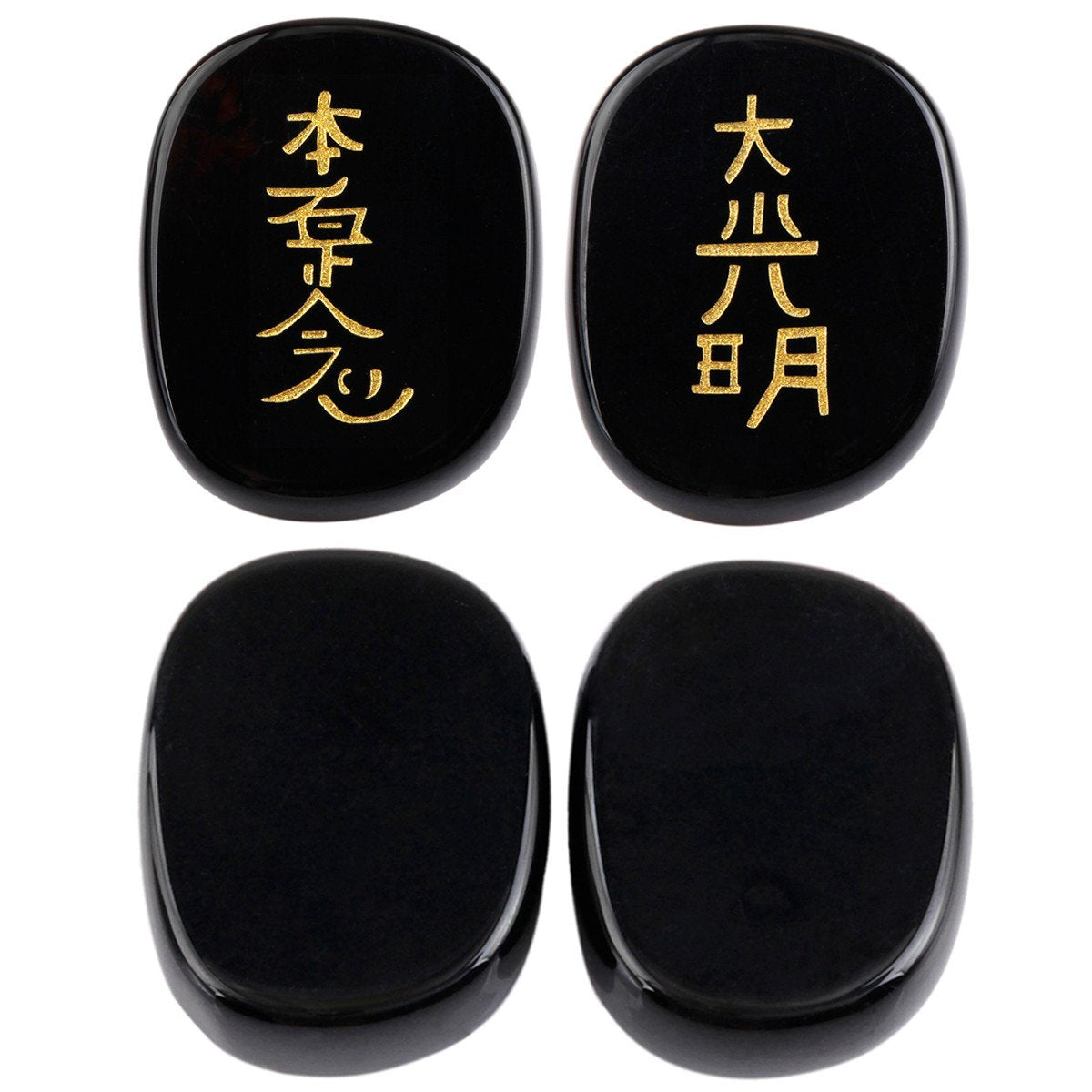 SUNYIK worry stones set of 4 promotes focus and calm during daily stress.