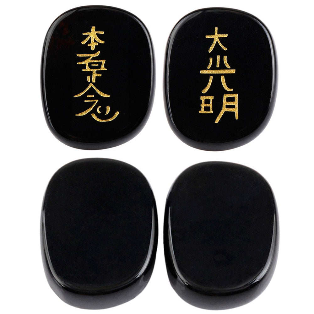 SUNYIK worry stones set of 4 promotes focus and calm during daily stress.