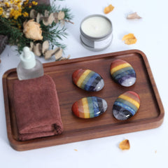 SUNYIK pocket worry stone shown for meditation and portability