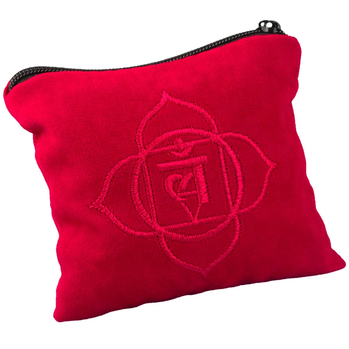 SUNYIK soft velvet bag keeps jewelry and trinkets organized.