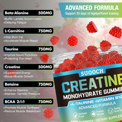 Portable pack of SUOOCH gummies ideal for workouts and travel