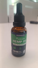 SUOOCH dropper releasing oil highlights convenient daily dosing.