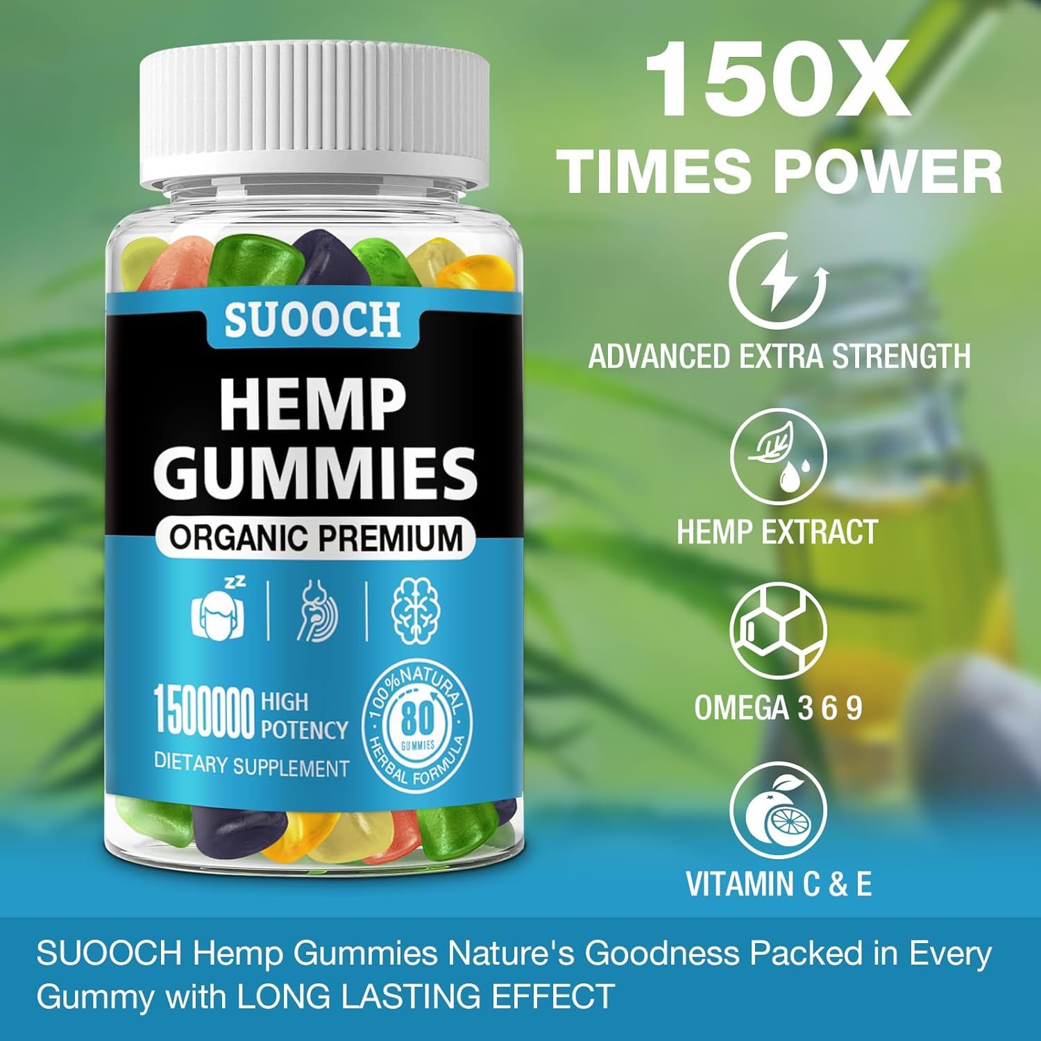 SUOOCH box highlights easy daily use and serving options.