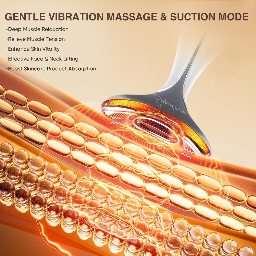 SUPDESIR Aurora 3-in-1 massager with heat delivers soothing warmth during use