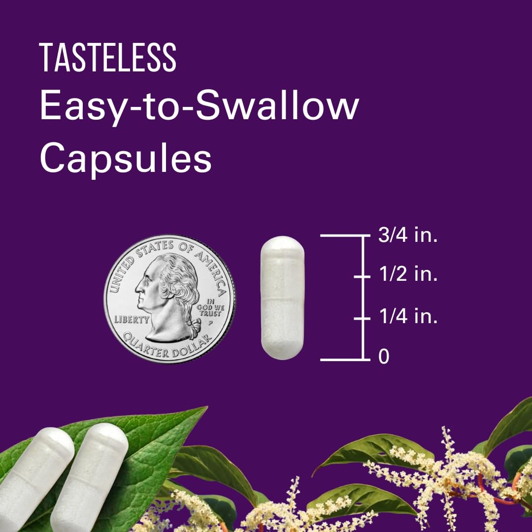 Closeup of Super Natural Goods Trans-Resveratrol bottle emphasizing precise serving size