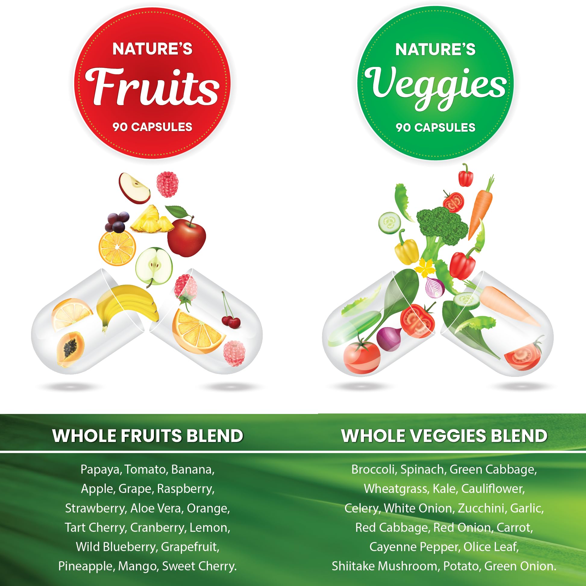 Superfood MD bottle packaging highlights clean, gluten- and allergen-free design