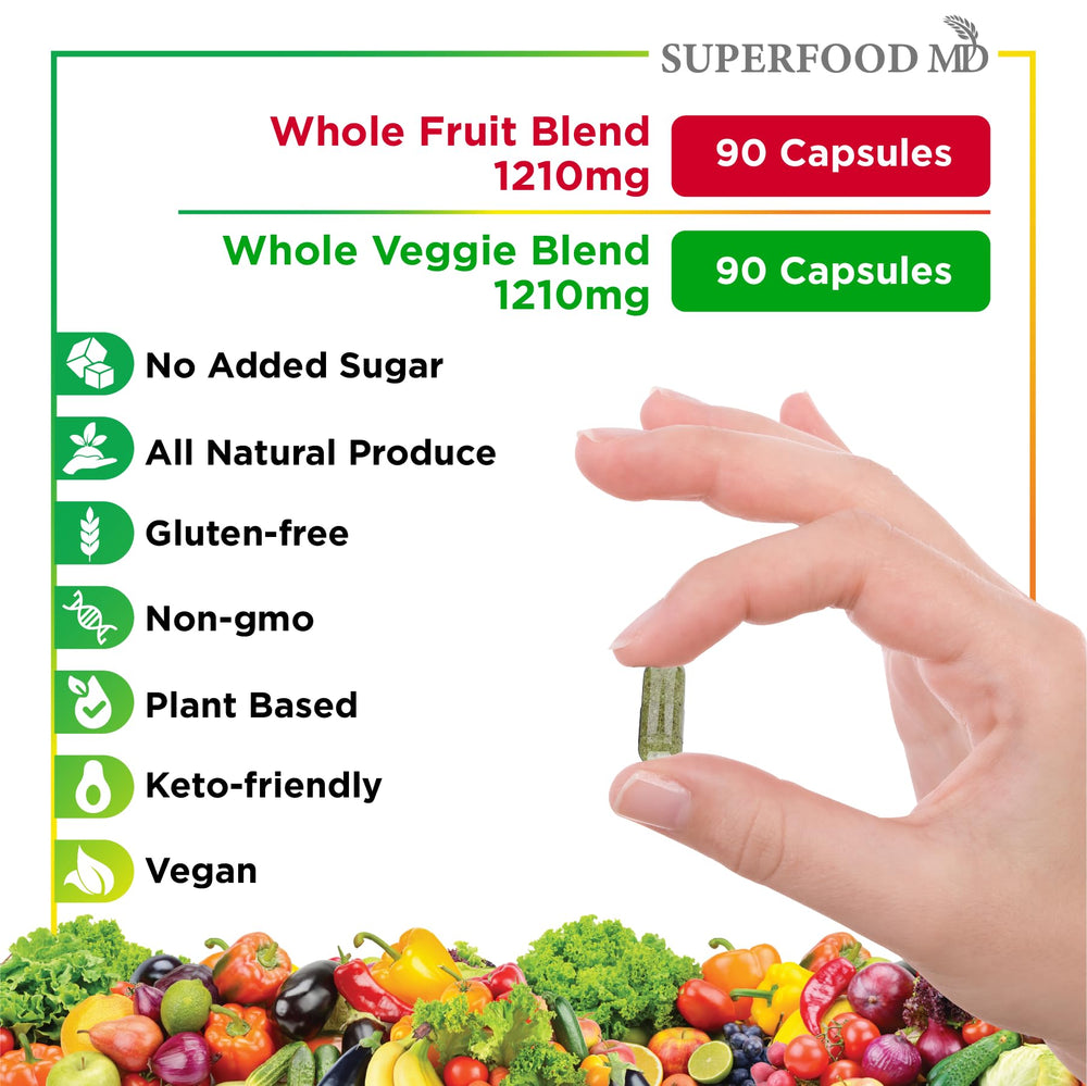 Superfood MD two-pack set highlights value and quality.
