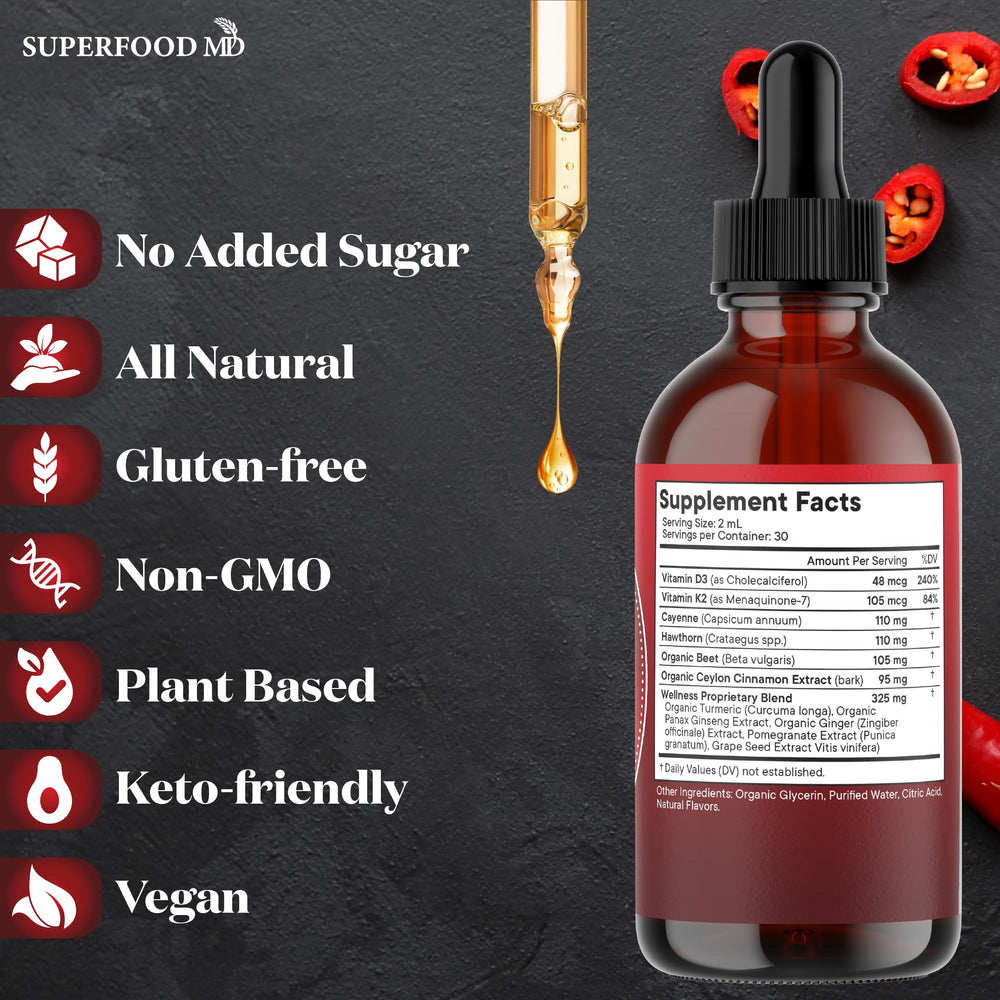 Superfood MD Ginseng root close-up suggests daytime energy support.