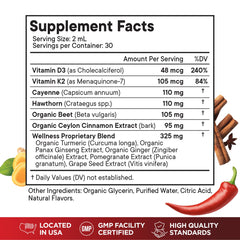 Superfood MD Hawthorn berry extract close-up highlights daily wellness.