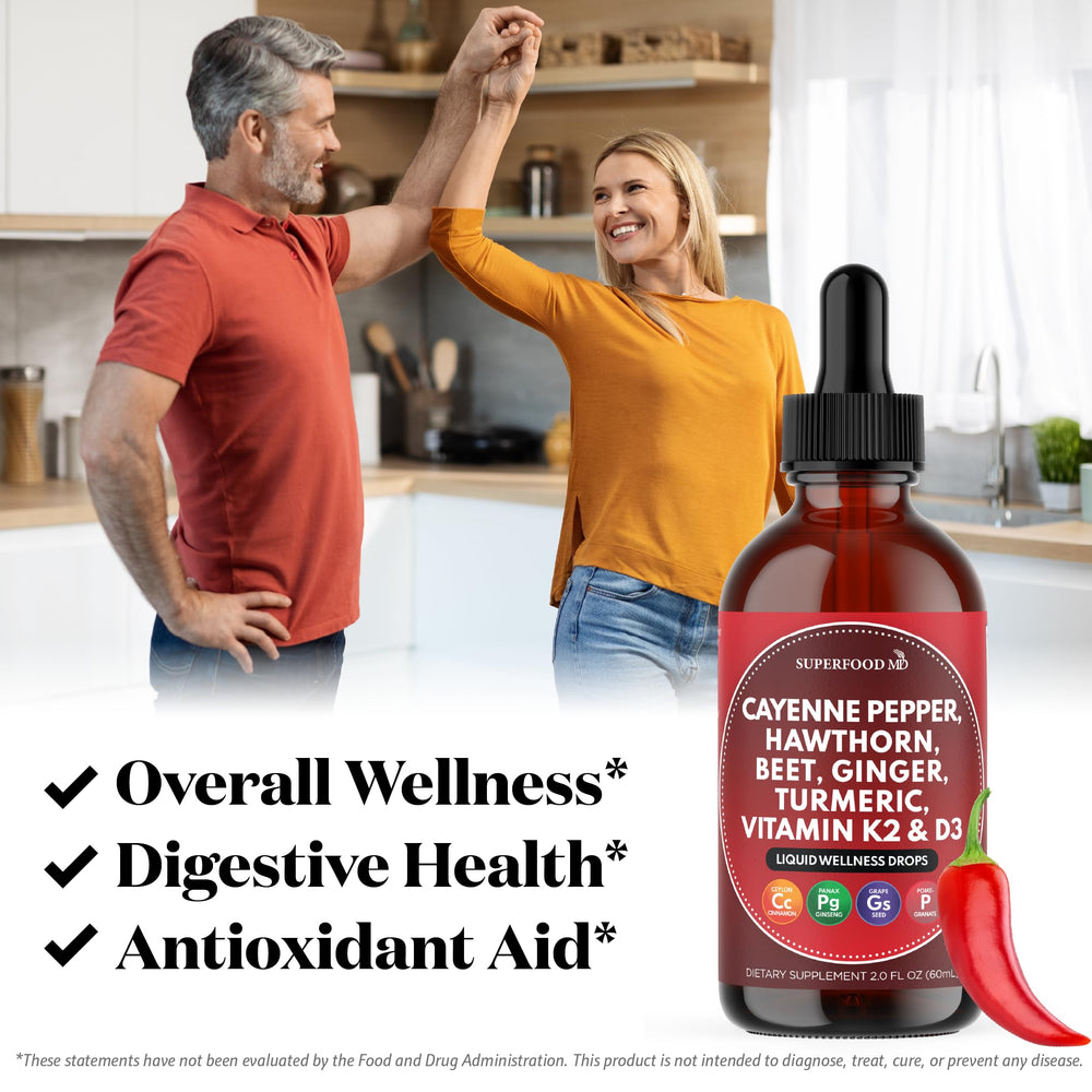 Superfood MD Turmeric curcumin warm hue adds flavor to daily blend.