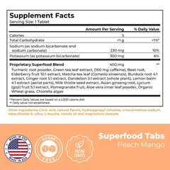 Fizzing in water as 15 superfoods activate for benefits.