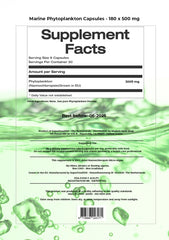 SuperFoodISM Marine Phytoplankton capsules for easy daily intake