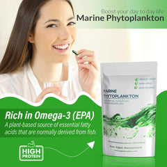 SuperFoodISM Marine Phytoplankton powder pack to blend into smoothies
