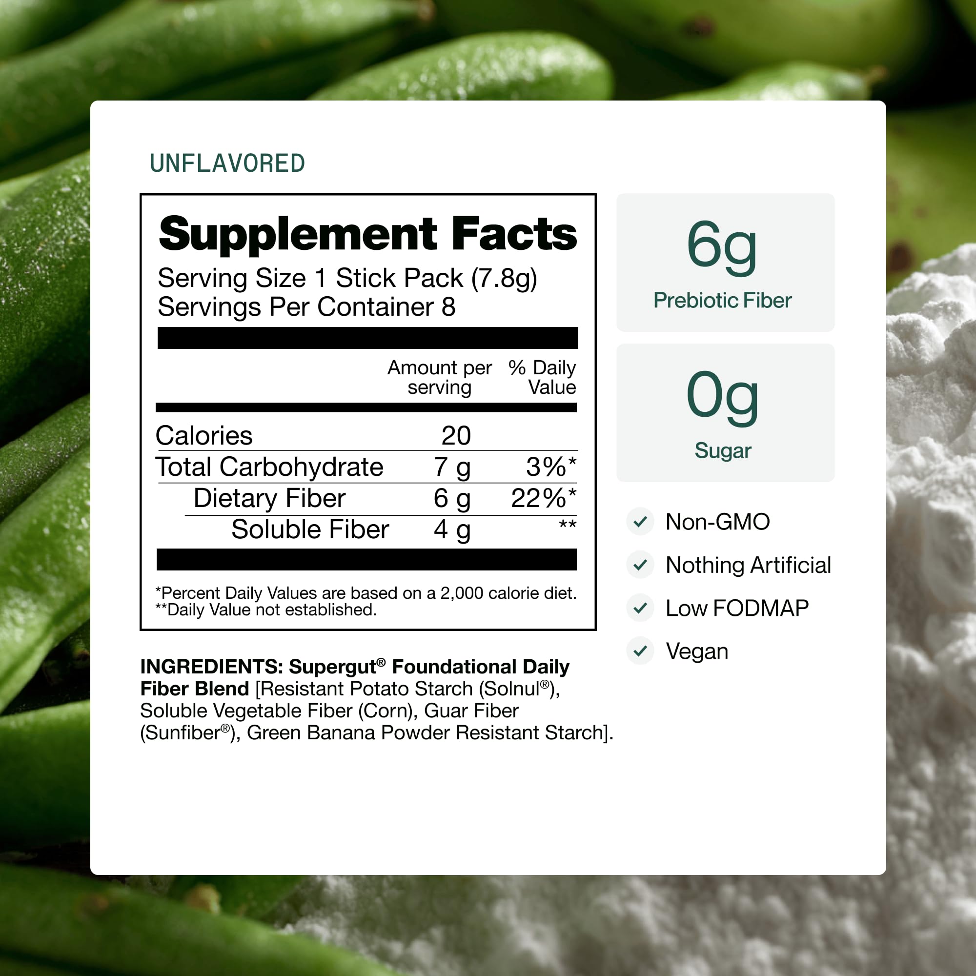 Supergut Foundational Daily Fiber mixed with coffee or tea for easy routine